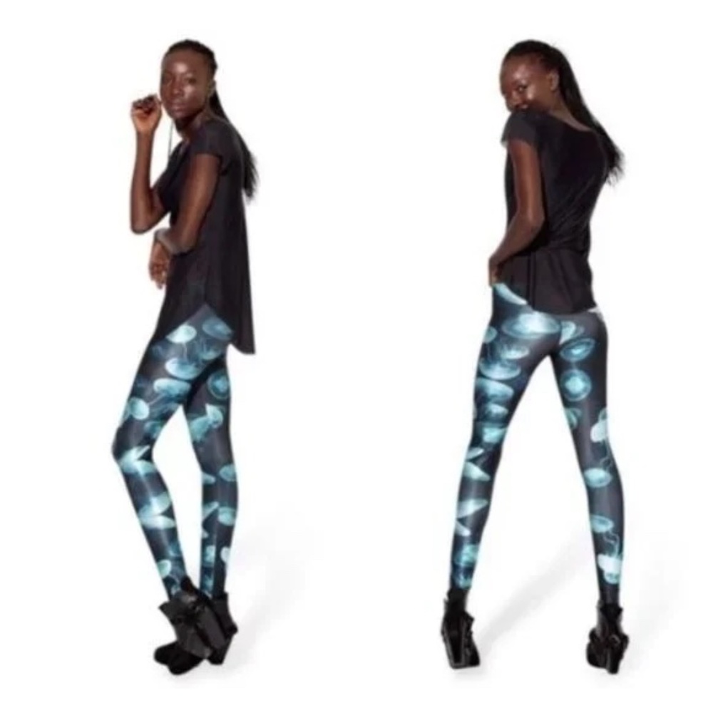 BlackMilk Clothing Jellyfish Leggings | Museum Piece | Sz Sm | Yoga Pants